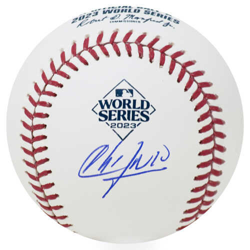 Aroldis Chapman Signed Rawlings Official 2023 World Series Baseball