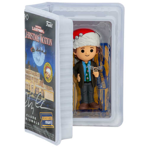 Chevy Chase Signed Christmas Vacation Clark Griswold Blockbuster Rewind Funko - Image 2