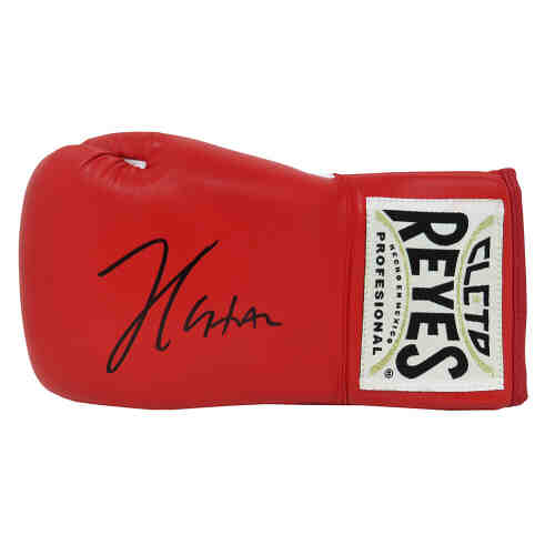 Julio Cesar Chavez Signed Cleto Reyes Red Boxing Glove - (JSA)