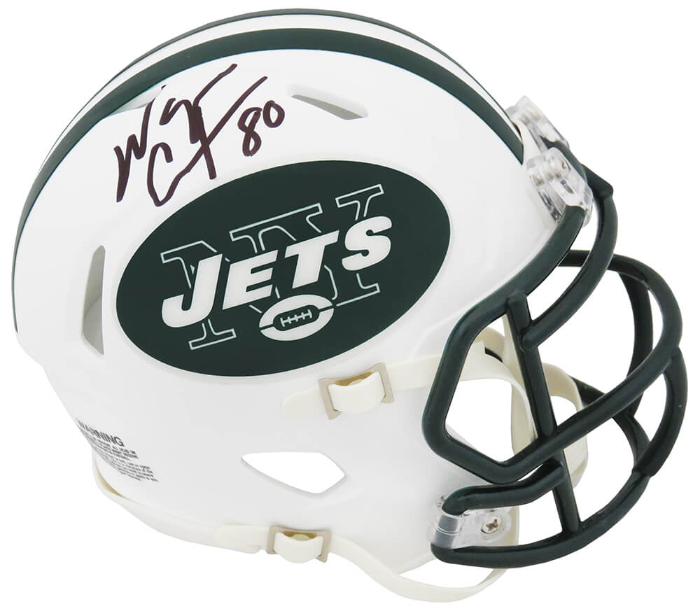 Wayne Chrebet New York Jets Autographed Football Card