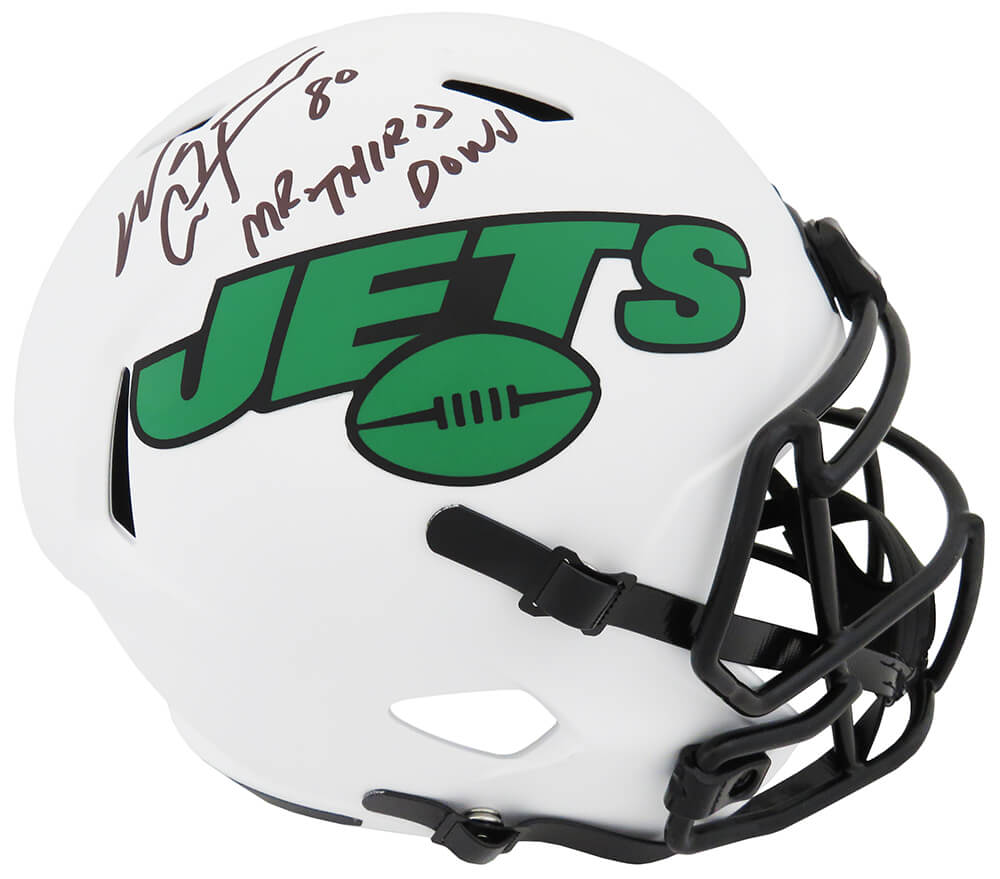 Wayne Chrebet Signed New York Jets Riddell Full Size Speed