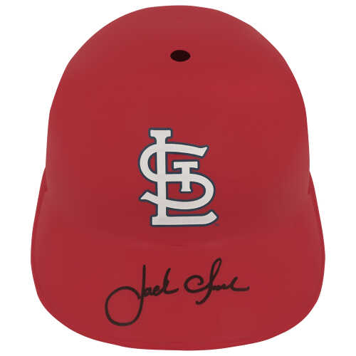 Jack Clark Signed St. Louis Cardinals Souvenir Replica Batting Helmet