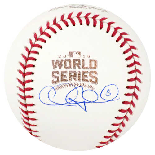 Chris Coghlan Signed Rawlings Official 2016 World Series Baseball