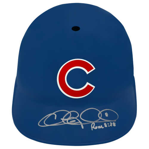 Chris Coghlan Signed Chicago Cubs Replica Batting Helmet