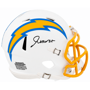 Junior Colson Signed Los Angeles Chargers Riddell Speed Mini Helmet