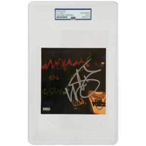LL Cool J Signed 'The Force' 5x5 CD Booklet Insert - (PSA/DNA Encapsulated)