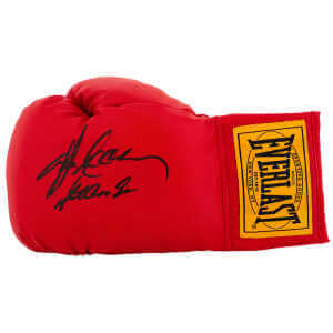 Gerry Cooney Signed Everlast Red Full Size Boxing Glove w/Gentleman