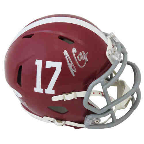Amari Cooper Signed Alabama Crimson Tide #17 Riddell Speed Mini Helmet - (JSA)