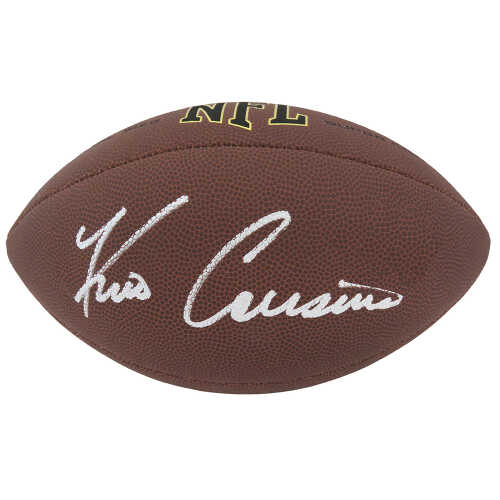 Kirk Cousins Signed Wilson Super Grip Full Size NFL Football - (Fanatics)