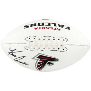 Kirk Cousins Signed Atlanta Falcons Franklin White Logo Football - (Fanatics)