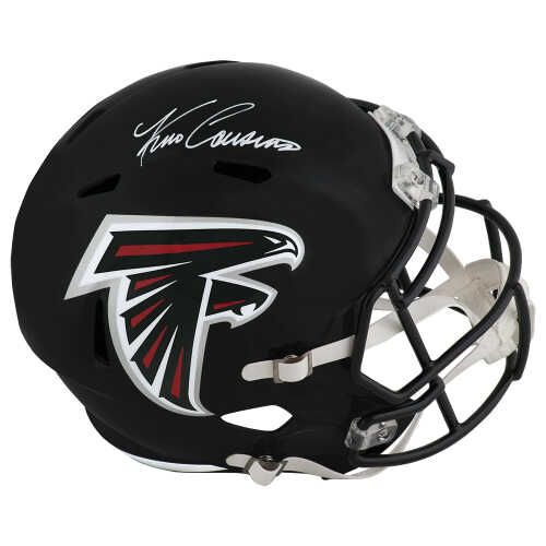 Kirk Cousins Signed Atlanta Falcons Riddell Full Size Speed Replica Helmet - (Fanatics)