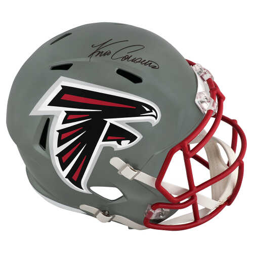 Kirk Cousins Signed Atlanta Falcons FLASH Riddell Full Size Speed Replica Helmet - (Fanatics)