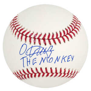 Oneil Cruz Signed Rawlings Official MLB Baseball w/The Monkey – (Beckett)