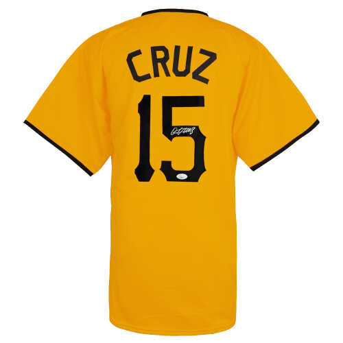 Oneil Cruz Signed Yellow Custom Baseball Jersey - (JSA)