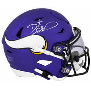 Daunte Culpepper Signed Minnesota Vikings Riddell Mid-Size (MIDI) SpeedFlex Helmet