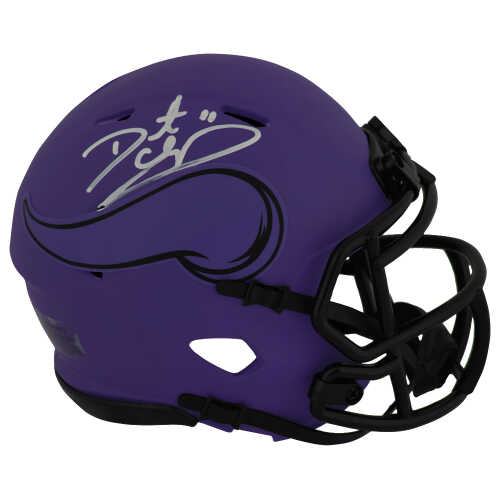 Daunte Culpepper Signed Minnesota Vikings RAVE Riddell Speed Mini Helmet