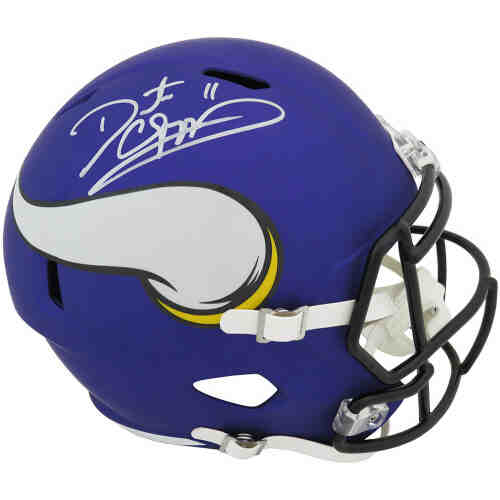 Daunte Culpepper Signed Minnesota Vikings Riddell Full Size Speed Replica Helmet