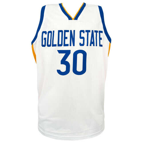 Stephen Curry Signed White Custom Basketball Jersey - (JSA) - Image 3