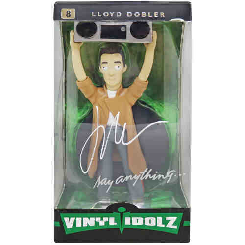 John Cusack Signed Say Anything Lloyd Dobler Vinyl Idolz Doll