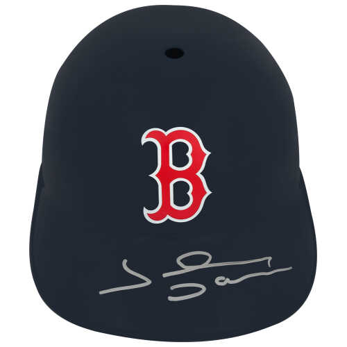 Johnny Damon Signed Boston Red Sox Replica Souvenir Batting Helmet