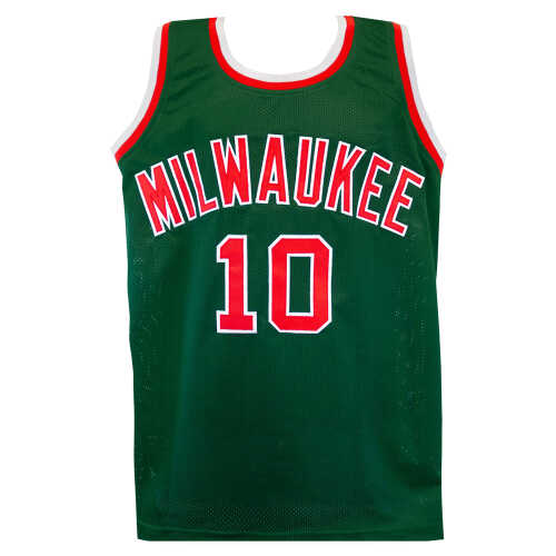 Bob Dandridge Signed Green Throwback Custom Basketball Jersey w/HOF'21 - Image 3