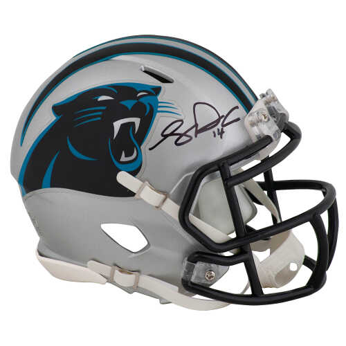 Sam Darnold Signed Carolina Panthers Riddell Speed Mini Helmet - (Fanatics)