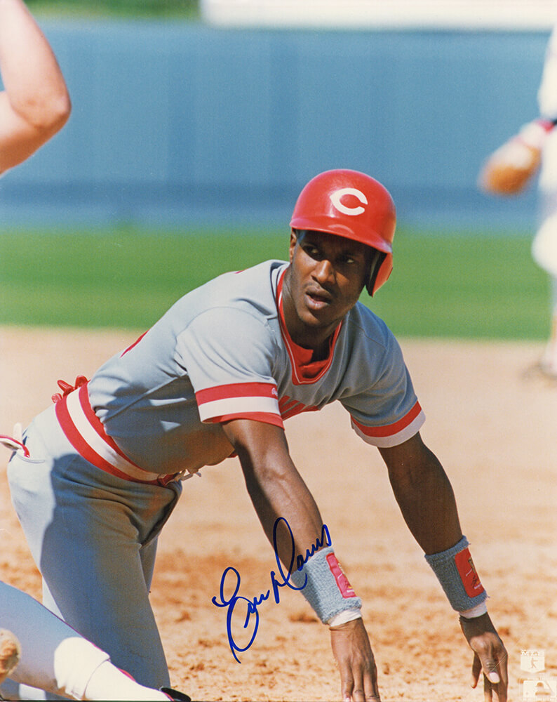 Eric Davis Signed Cincinnati Reds On Dirt 8×10 Photo – Schwartz Sports ...