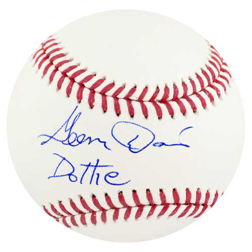 Geena Davis Signed Rawlings Official MLB Baseball w/Dottie