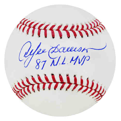 Andre Dawson Signed Rawlings Official MLB Baseball w/87 NL MVP