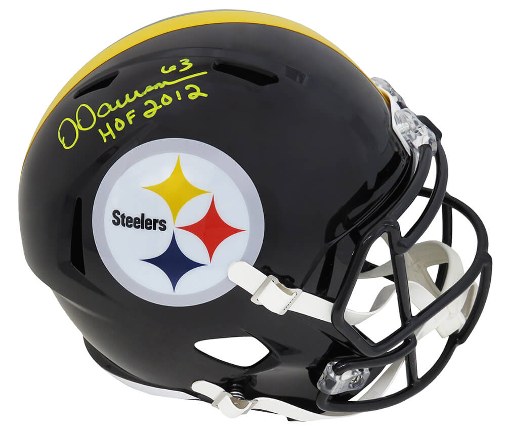 Pittsburgh Steelers Dermontti Dawson Signed Mini Helmet