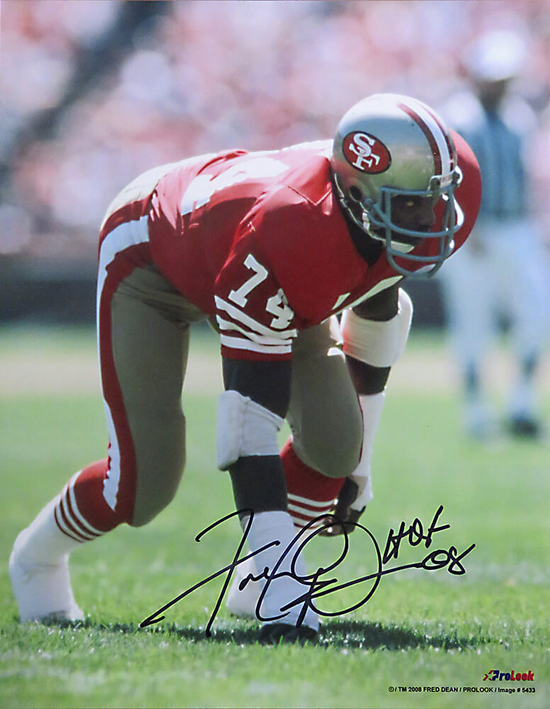 Deion Sanders San Francisco 49ers Signed Autographed 8x10 Photo –