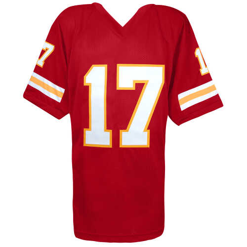 Steve DeBerg Signed Red Custom Football Jersey - Image 3