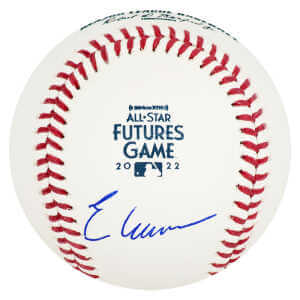 Elly De La Cruz Signed Rawlings 2022 Futures Game Logo Baseball – (Beckett)