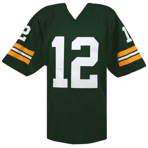 Lynn Dickey Signed Green Custom Football Jersey w/Packers HOF'92 - Image 2