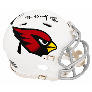 Dan Dierdorf Signed Arizona Cardinals Riddell Speed Mini Helmet w/HOF'96