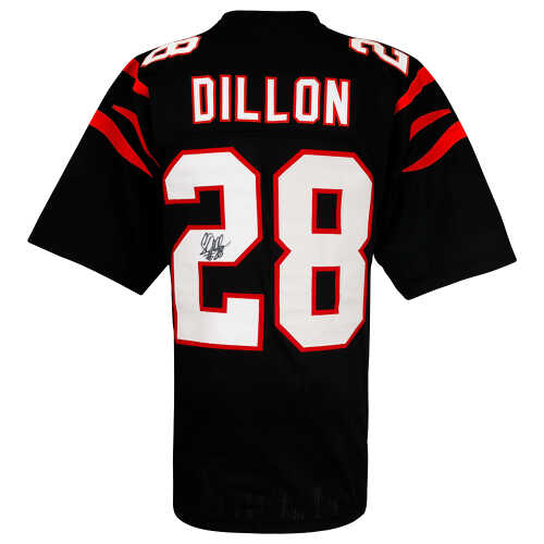 Corey Dillon Signed Black Custom Jersey