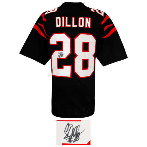 Corey Dillon Signed Black Custom Jersey - Image 2