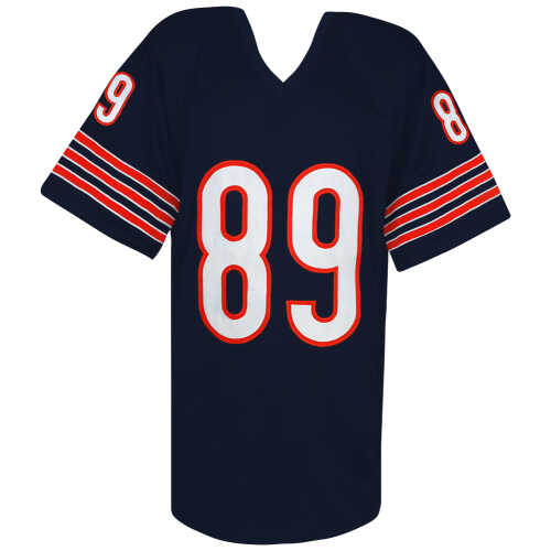 Mike Ditka Signed Navy Custom Football Jersey - (JSA) - Image 3