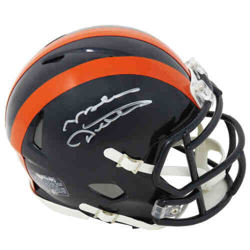 Mike Ditka Signed Chicago Bears 1936 Throwback Tribute Riddell Speed Mini Helmet