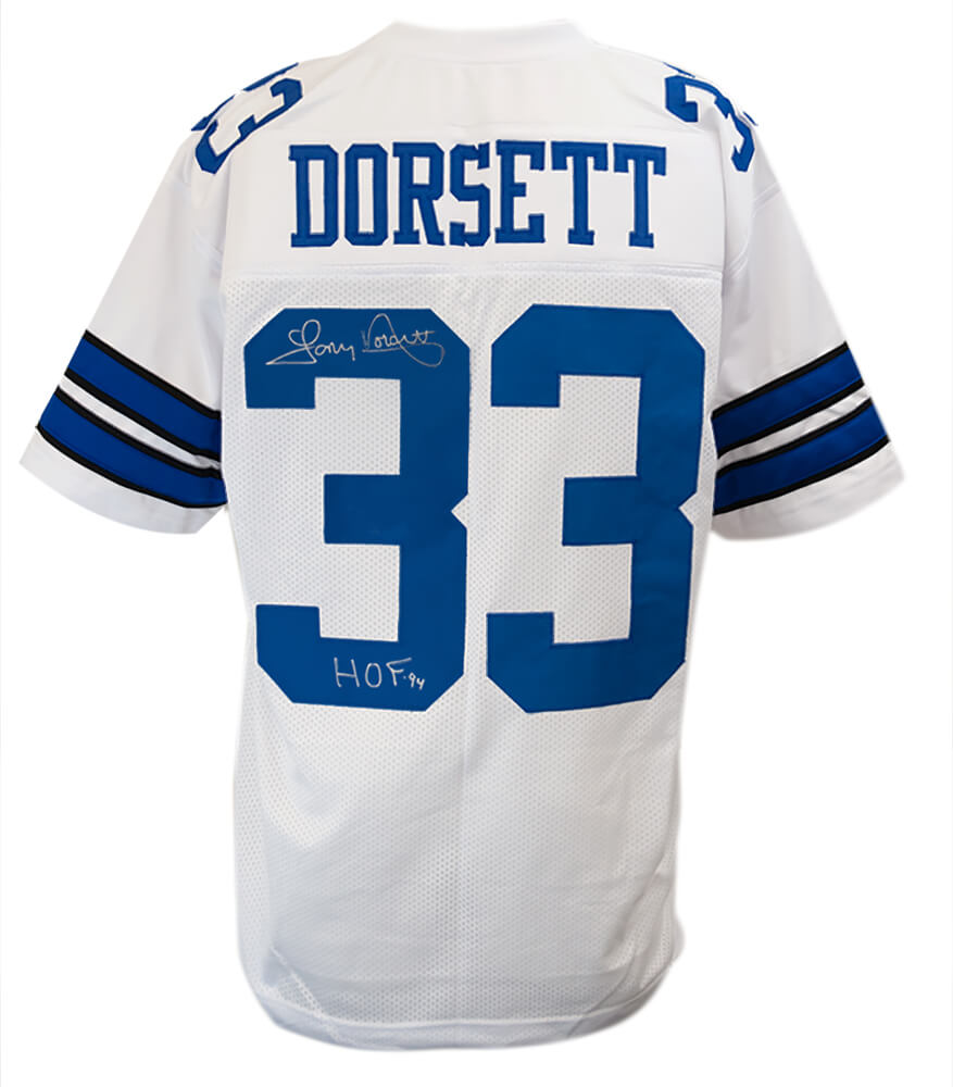 Tony Dorsett Signed Framed Jersey Beckett BAS Autographed Pitt Panthers