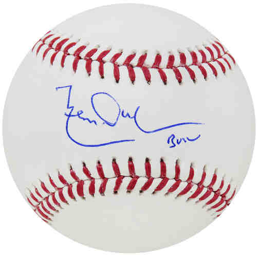 Leon Durham Signed Rawlings Official MLB Baseball w/Bull