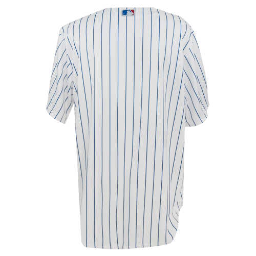 Leon Durham Signed Chicago Cubs White Pinstripe Majestic Replica Baseball Jersey w/Bull, 2x All Star - Image 3