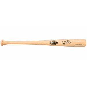 Dennis Eckerlsey Signed Louisville Slugger Pro Stock Blonde Baseball Bat - (Fanatics)