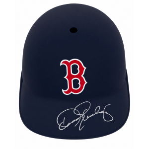 Dennis Eckerlsey Signed Boston Red Sox Souvenir Replica Batting Helmet - (Fanatics)