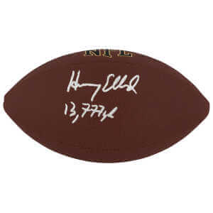 Henry Ellard Signed Wilson Super Grip Full Size NFL Football w/13,777 Yds