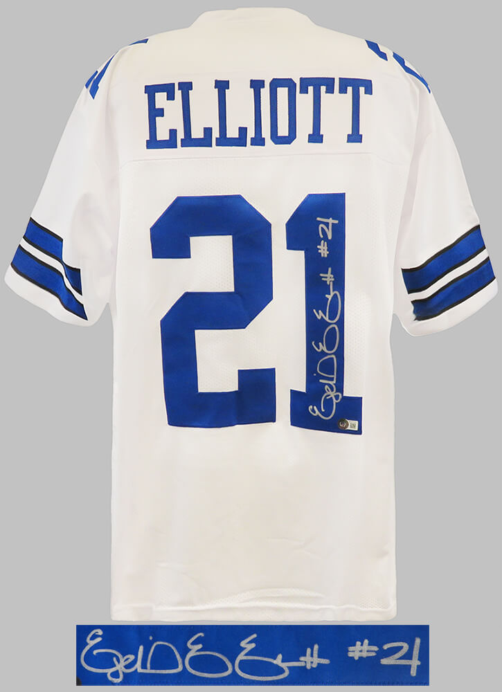 ezekiel elliott autographed jersey