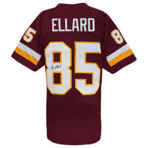Henry Ellard Signed Maroon Custom Football Jersey