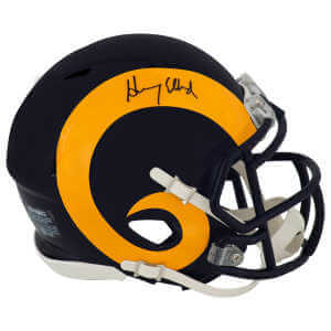 Henry Ellard Signed Los Angeles Rams Riddell Speed Mini Helmet