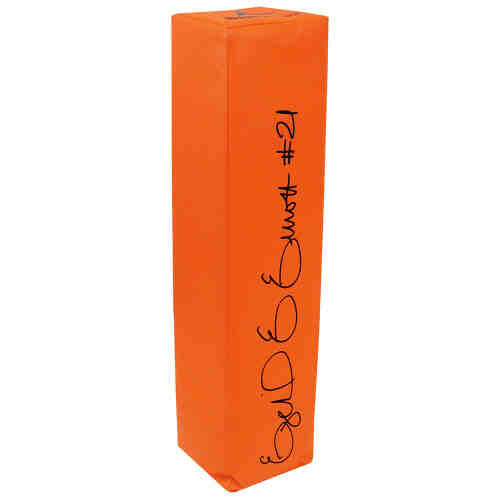 Ezekiel Elliott Signed BSN Orange Endzone Football Pylon