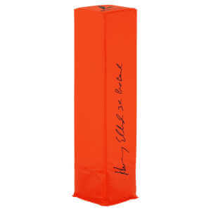 Henry Ellard Signed BSN Orange Football Endzone Pylon w/3x Pro Bowl